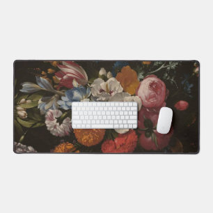 Bouquet Flower Design Desk Mat
