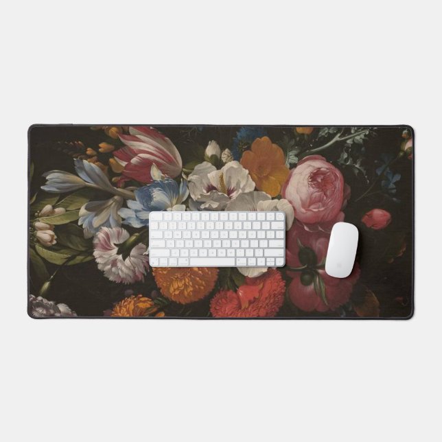 Bouquet Flower Design  Desk Mat (Keyboard & Mouse)