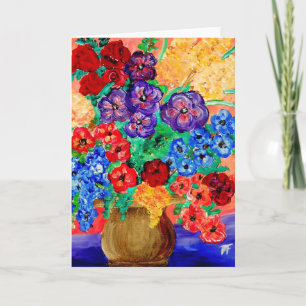 Bouquet - Greeting Card