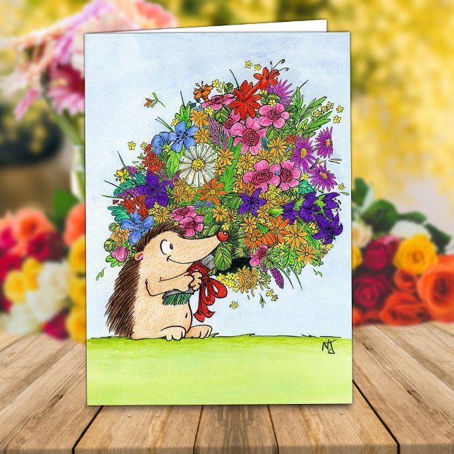 BOUQUET greeting card by Nicole Janes (Creator Uploaded)