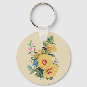 Bouquet - Hibiscus Key Ring