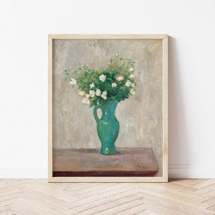 Bouquet in a Green Flower Vase   Tadeusz Makowski Poster