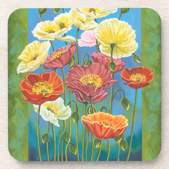 Bouquet in Border I Coaster (Front)