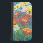 Bouquet in Border I Samsung S4 Wallet Case<br><div class="desc">Floral</div>