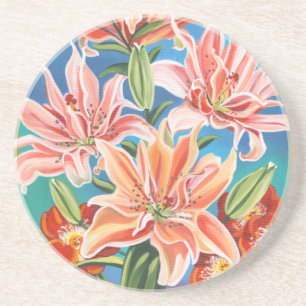Bouquet in Border II Coaster