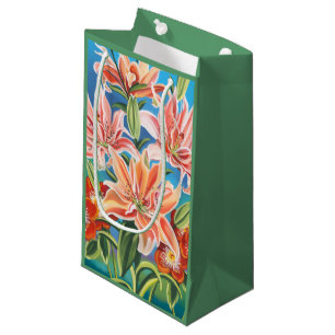 Bouquet in Border II Small Gift Bag