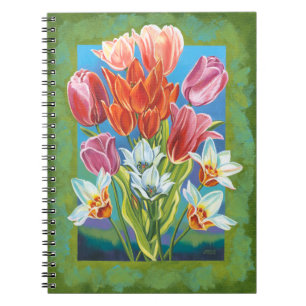 Bouquet in Border III Notebook