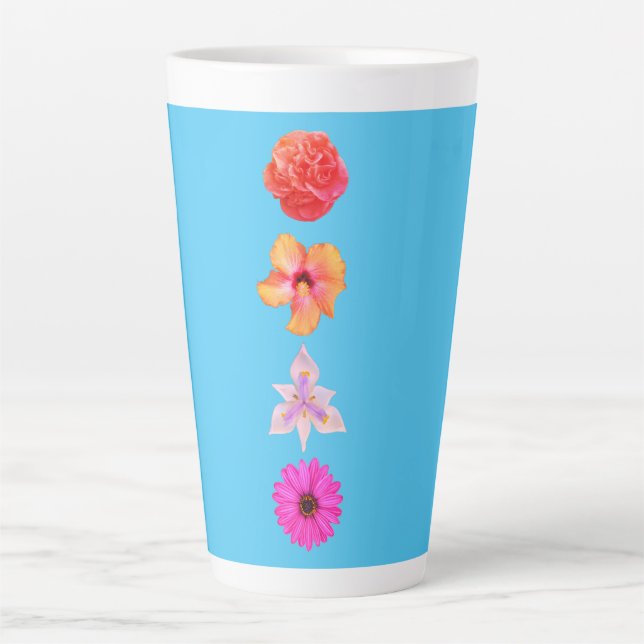 Bouquet Latte Mug (Front)