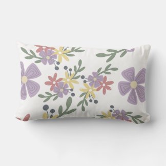 bouquet lumbar cushion
