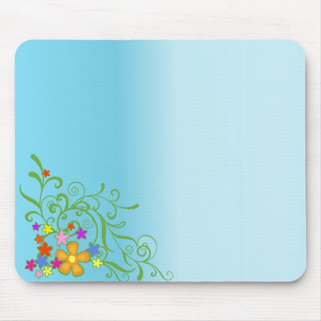Bouquet Mouse Pad (Front)