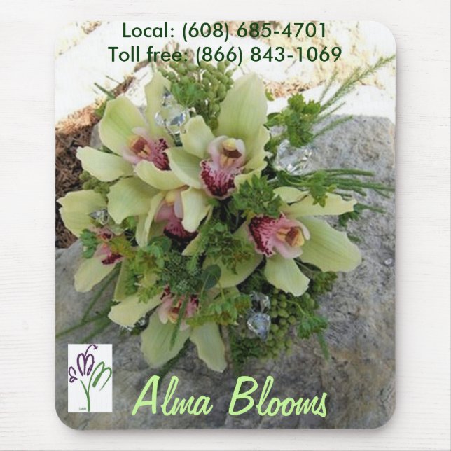 Bouquet Mouse Pad (Front)