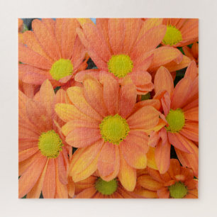 Bouquet of Beautiful Orange Flowers Jigsaw Puzzle