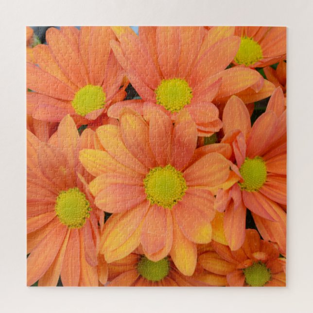 Bouquet of Beautiful Orange Flowers Jigsaw Puzzle (Vertical)