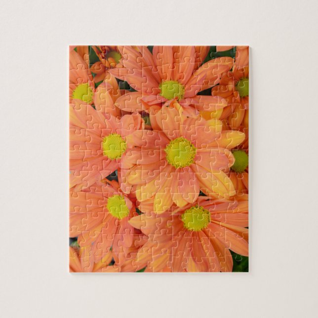 Bouquet of Beautiful Orange Flowers Jigsaw Puzzle (Vertical)