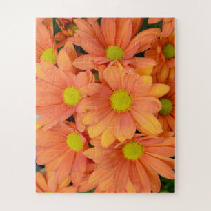 Bouquet of Beautiful Orange Flowers Jigsaw Puzzle