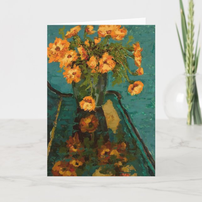 Bouquet of Camomiles | Jan Bohuszewicz Card (Front)