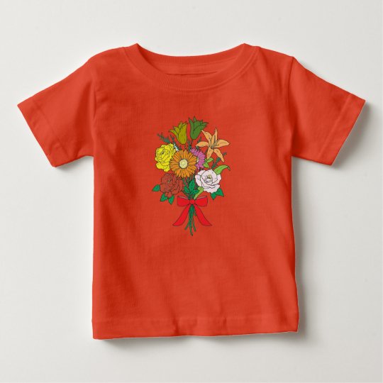 Bouquet of Flowers Baby T-Shirt