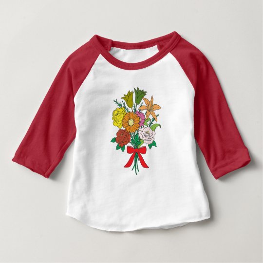 Bouquet of Flowers Baby T-Shirt