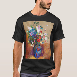 Bouquet of Flowers by Odilon Redon T-Shirt