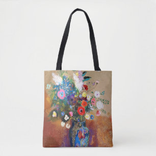 Bouquet of Flowers by Odilon Redon Tote Bag