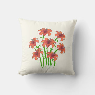 Bouquet of flowers cushion