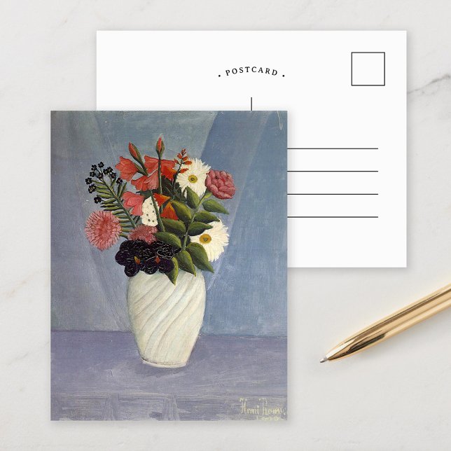Bouquet of Flowers | Henri Rousseau Postcard (Creator Uploaded)