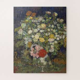 Bouquet of Flowers in a Vase Jigsaw Puzzle