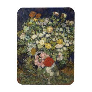 Bouquet of Flowers in a Vase Magnet