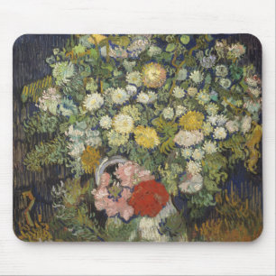 Bouquet of Flowers in a Vase Mouse Pad