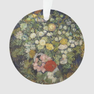 Bouquet of Flowers in a Vase Ornament