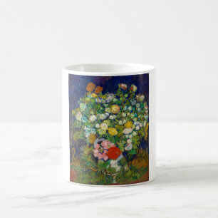 Bouquet of Flowers in a Vase, Van Gogh Coffee Mug