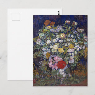 Bouquet of Flowers in a Vase Van Gogh Postcard