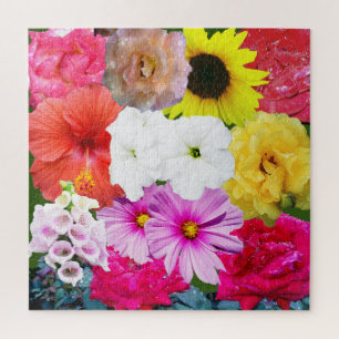 BOUQUET OF FLOWERS JIGSAW PUZZLE