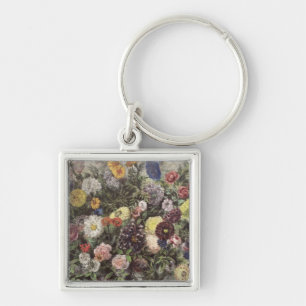 Bouquet of Flowers Key Ring