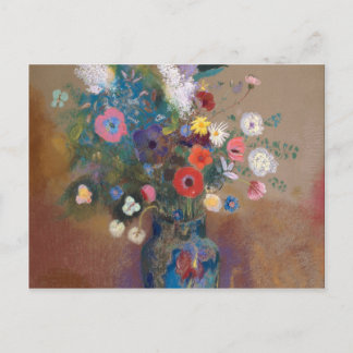 Bouquet of Flowers - Odilon Redon Postcard