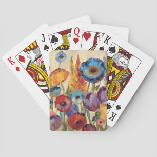 Bouquet of Flowers Playing Cards