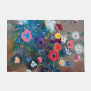 Bouquet of Flowers, Redon Doormat