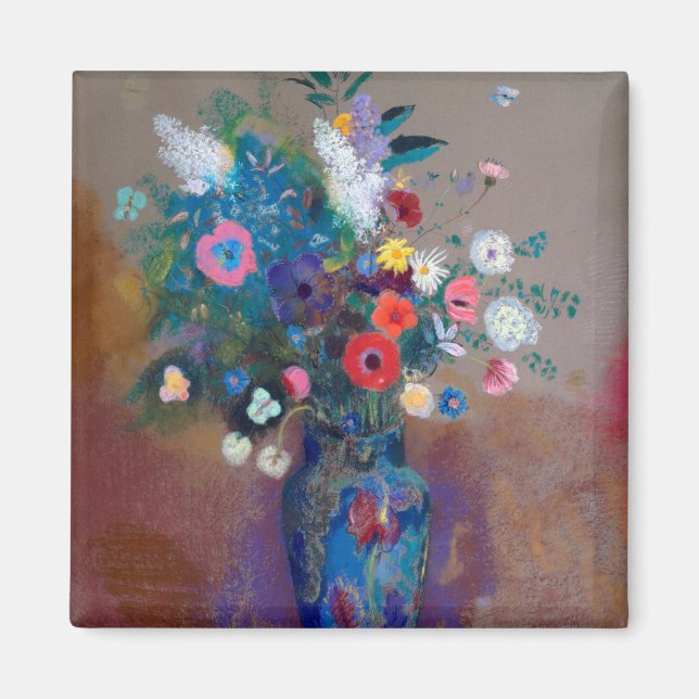 Bouquet of Flowers, Redon Magnet (Front)