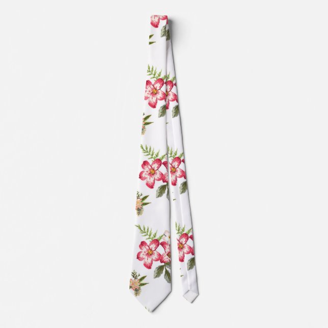 bouquet of flowers tie (Front)