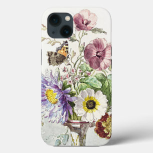 Bouquet of Flowers with a Butterfly iPhone 13 Case