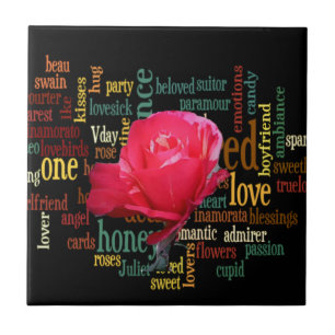 Bouquet of Love: A Heartfelt Expression Ceramic Tile