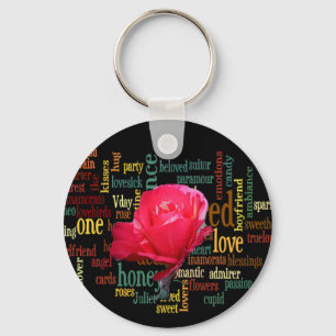 Bouquet of Love: A Heartfelt Expression Key Ring