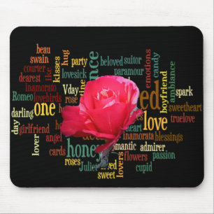 Bouquet of Love: A Heartfelt Expression Mouse Pad