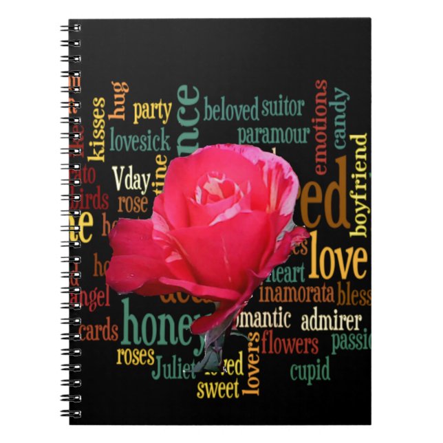 Bouquet of Love: A Heartfelt Expression Notebook (Front)