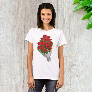 Bouquet Of Red Roses T-Shirt