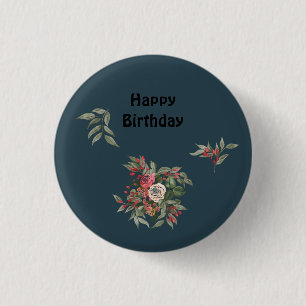 Bouquet of roses All-Over Print Apron 3 Cm Round Badge