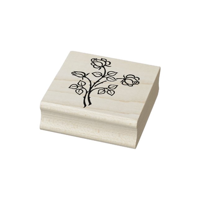 bouquet of roses art stamp (Stamp)