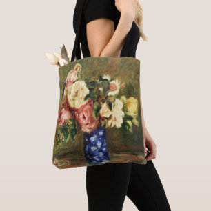 Bouquet of Roses by Pierre-Auguste Renoir Classic Tote Bag
