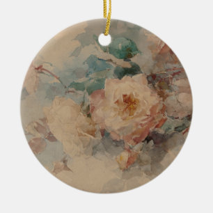 Bouquet of Roses – Franz Bischoff Ceramic Ornament