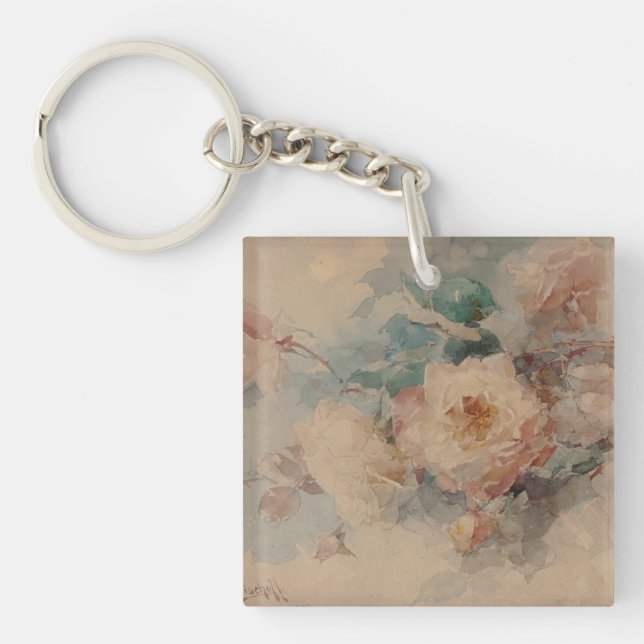 Bouquet of Roses – Franz Bischoff Key Ring (Front)